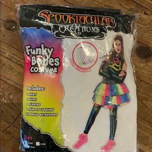 Brand New Kids Funky Bones Costume